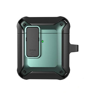Wiwu Mecha Wireless Buds Case Green For Airpods