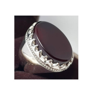 Zaidi Jewelry Yemeni Aqeeq Ring For Men (0002)