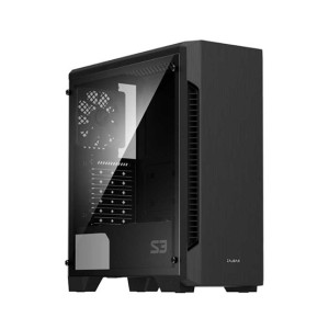 Zalman S3 ATX Mid Tower PC Case Black
