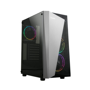 Zalman S4 Plus ATX Mid Tower PC Case Black