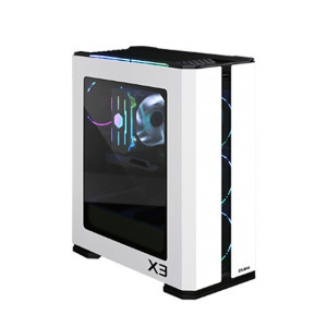 Zalman X3 ATX Mid Tower PC Case White