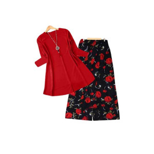 ZamZam Western Dress - 2pc For Women