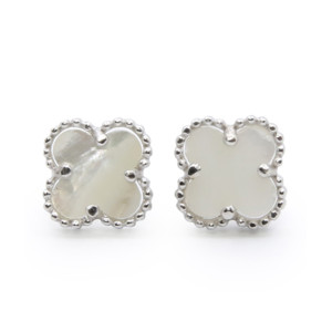 Zed Eye Butterfly Bed Mother of Pearl Earrings For Women (ISE108B)