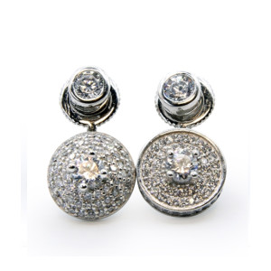 Zed Eye Horizon Cuffs Earrings For Women (ISE147)