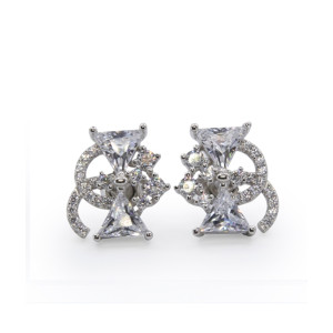 Zed Eye Hour Glass Earrings For Women (ISE128)
