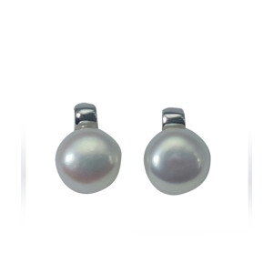 Zed Eye Mermaid's Tears Pearl Earrings For Women (ISE002)