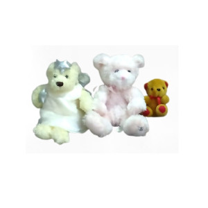 ZT Fashions Stuffed Bear Set of 3 (0067)