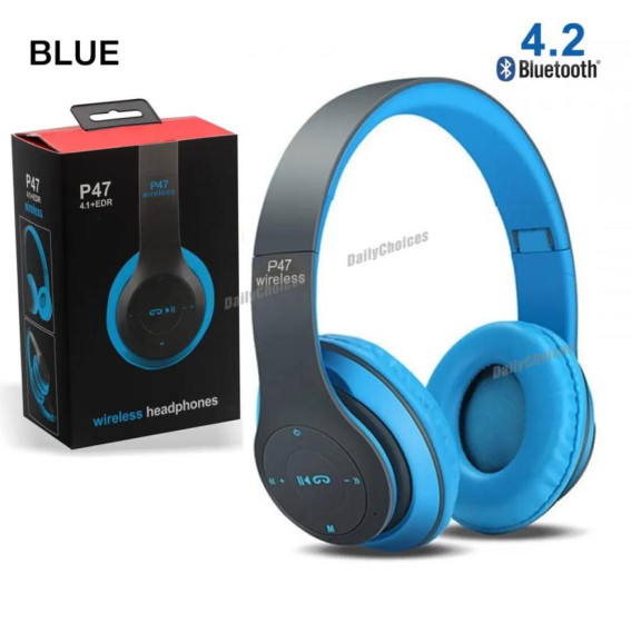 iShopping - P47 Wireless Bluetooth Foldable Headphones