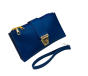 iShopping - RG Shop 3 Zipper Luxury Wallet For Women-Blue