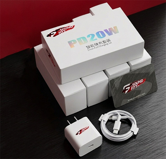 iShopping - Soundfitt 20W Iphone Charger With C-to-Iphone Cable