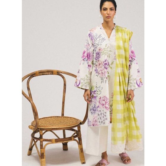 iShopping - Zara Shahjahan Coco Spring Summer Collection Embroidered Lawn 3 Piece (D-06B)