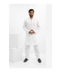 iShopping - Elegance Republic Embroidered Kurta Trouser White Smoke (1019)