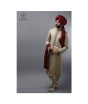 iShopping - Elegance Republic Jamawar Sherwani Soft Amber (1034)