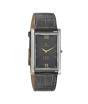 iShopping - Titan Edge Analog Men's Leather Watch - Black (1598SL02)