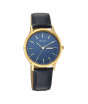 iShopping - Titan Lagan Collection Men's Leather Watch - Black (1775YL02)
