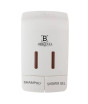 iShopping - Aabis 2 in 1 Manual Soap Dispenser White