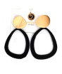 iShopping - Bijoux By Emaan - Elegant Metallic Earrings