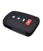iShopping - Ferozi Traders 4 Button Silicone Key Cover Case For Toyota Corolla