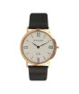 iShopping - Titan Edge Collection Men's Leather Watch - Black (679WL01)