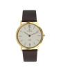 iShopping - Titan Edge Collection Men's Leather Watch - Brown (679YL01)