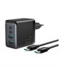 iShopping - Joyroom Gan Ultra 67W Fast Charger With Type C To C Cable Black (TCG02)