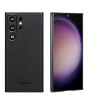 iShopping - Pitaka Carbon Fiber Magnetic Case For Galaxy S23 Ultra Black / Grey Twill 600D (AMT-6234)