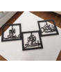 iShopping - Abdullah`s Fashion Tasbeeh Of Bibi Fatima Set Of Three Frames