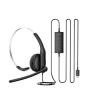 iShopping - Edifier Wired Mono Headset with Microphone Black (CC100)