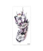iShopping - Muzamil Store Dark Rose Flowers Waterproof Temporary Tattoos