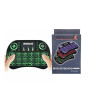 iShopping - Muzamil Store Wireless Mini Touch Pad With RGB Backlight Keyboard Mouse (RF 500)