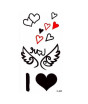 iShopping - Muzamil Store Angel Love Design Temporary Tattoo Sticker