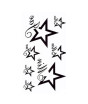 iShopping - Muzamil Store Star Design Love Alphabet Temporary Tattoo Sticker