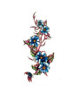 iShopping - Muzamil Store Large Flower Temporary Tattoo Sticker