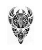 iShopping - Muzamil Store Polynesian Bull Temporary Tattoo Sticker