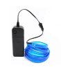iShopping - Muzamil Store Flexible Wire Neon LED Rope Tube Cable For Car 9ft - Blue