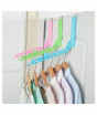 iShopping - Muzamil Store Folding Plastic Drying Storage Rack Clothes Holder