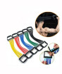 iShopping - Muzamil Store Chest Expander Silicone Bands 5 Tubes