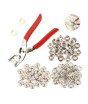 iShopping - Muzamil Store Plier Tool 25 Set Metal Sewing Buttons