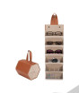 iShopping - Muzamil Store 6 Slot Foldable Leather Eyeglasses Storage Case