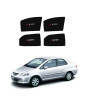 iShopping - Muzamil Store Sun Side Windows Shades With Logo Honda City (2005 to 2009)