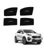 iShopping - Muzamil Store Sun Side Windows Shades With Logo KIA Sportage (2016-2023)