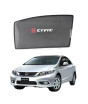 iShopping - Muzamil Store Sun Windows Shades With Logo Honda Civic (2013-2016)