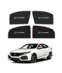 iShopping - Muzamil Store Sun Windows Shades With Logo Honda Civic (2017 to 2021)