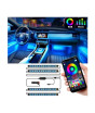 iShopping - Muzamil Store 12 LED Flexible Light With Bluetooth Control For Car