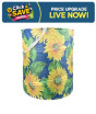 iShopping - Muzamil Store Folding Cotton Fabric Waterproof Basket With Button