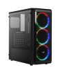 iShopping - AeroCool SI-5200 RGB Acrylic Panel Mid-Tower Gaming Case Black