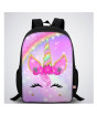 iShopping - Traverse Unicorn Printed Kids Bag - Black (T854S)