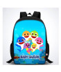 iShopping - Traverse Baby Shark Printed Kids Bag - Black (T875S)