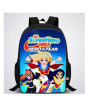 iShopping - Traverse Supergirl Digital Printed Kids School Backpack - Black (T890S)