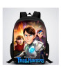iShopping - Traverse Troll Hunter Digital Printed Kids School Backpack - Black (T859S)